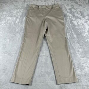 Brooks Brother Advantage Chino Stretch Pant Women 10 Beige Business Professional